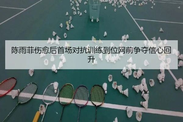 陈雨菲伤愈后首场对抗训练到位网前争夺信心回升